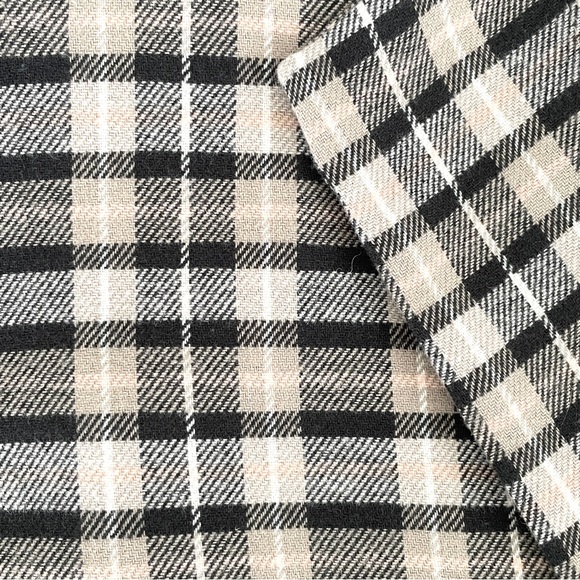 We The Free Plaid Oversized Blazer Jacket - Picture 9 of 12